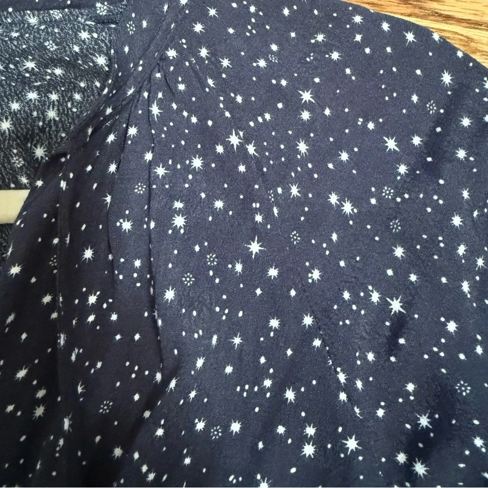 Rails Jasmine Star Mini Dress in Navy Nova – Size S - Picture 5 of 12